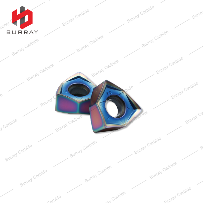 CNC Machine Cutting Tool WNMU080608EN-RD Heavy Milling Cutters Quenching Steel High Feed Milling Inserts