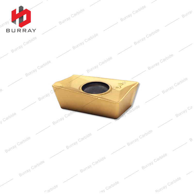 APKT160408-PM Indexable Carbide Milling Inserts for Metal Machining with PVD Coated for Processing Steel Stainless Iron Finishing and Semi-Finishing