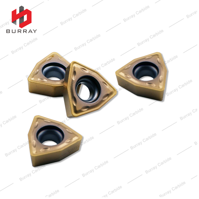 Carbide Inserts WCMT050308-FN CNC U-Drill Insert for Steel and Stainless Steel Machining