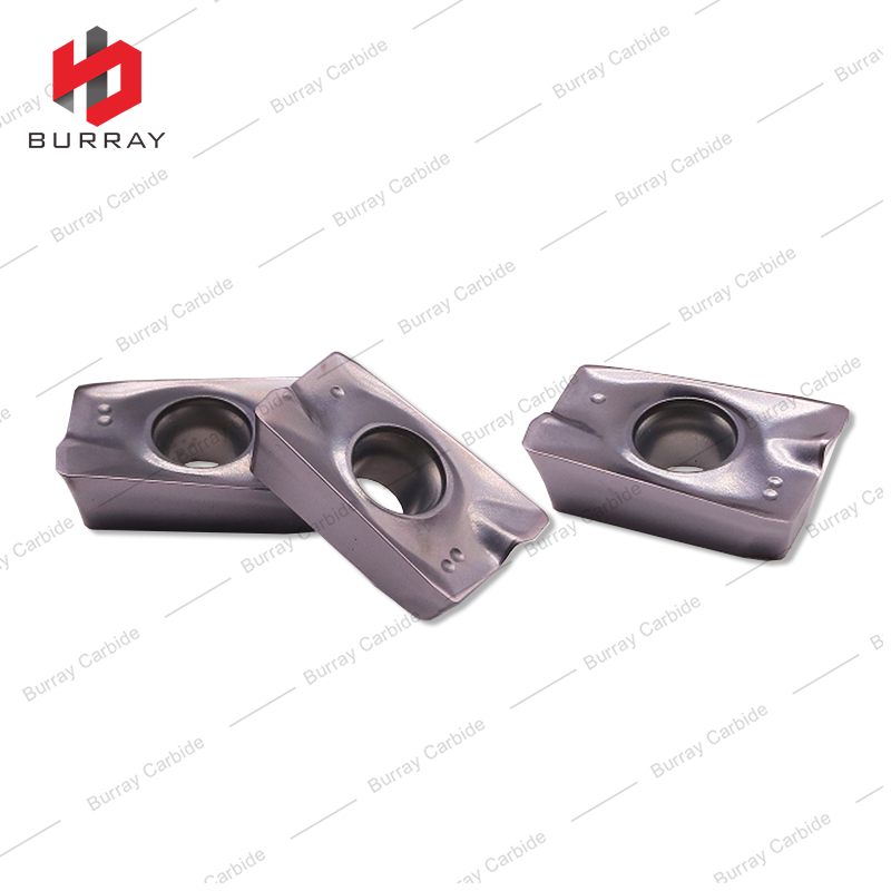 APMT1604-TT CNC Cutting Tools Carbide Milling Insert PVD Coated for Stainless Steel Semi-Finishing