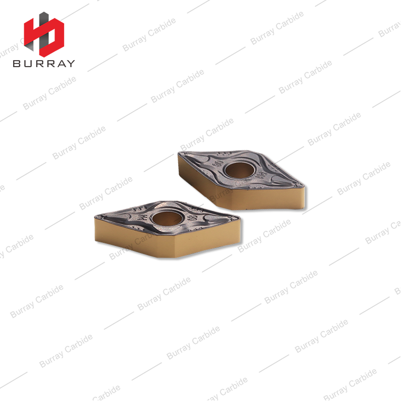Turning DNMG150408-PM Negative Relief Ang  M Class 55deg Rhombic Insert for Medium Cutting with PVD Coating