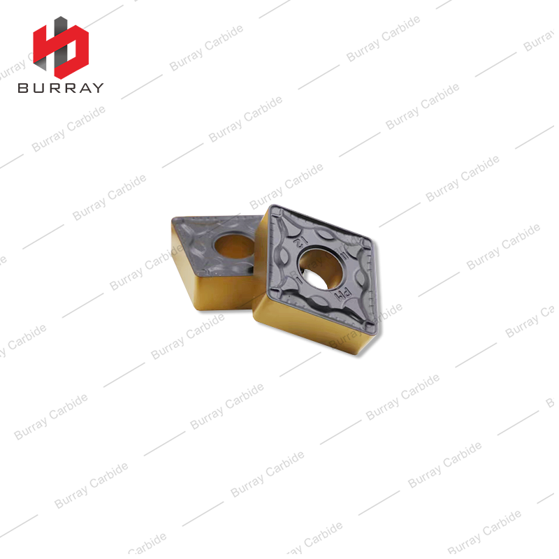 Carbide CNC Turning Insert CNMG160612-PM with CVD Coated for Hard Steel and Cast Iron Machining