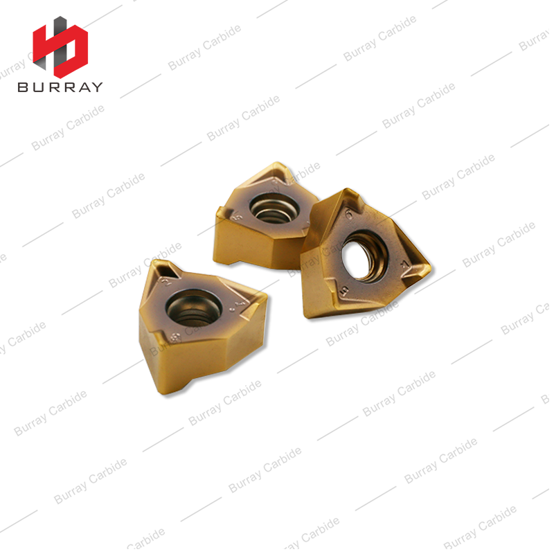 WNMU High Feed Shoulder Milling Indexable Heavy Carbide Milling Inserts WNMU080608EN-XNEX CNC Milling Cutter 