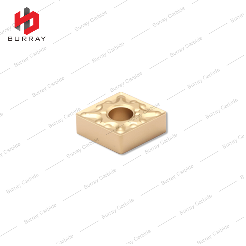 CNC Cutting Tools Carbide Turning Inserts CNMG120408-MA for Steel and Stainless Steel with Gold CVD Coating
