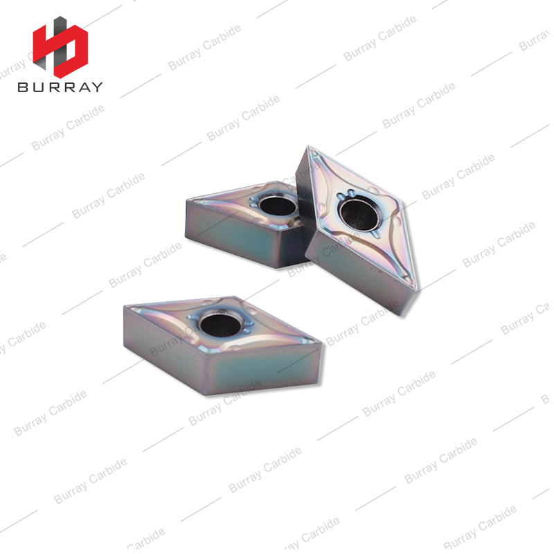 DNMG150604-MA CNC Carbide Turning Insert DNMG with PVD Nano Coating for Machining Steel, Stainless Steel and High-heat Alloys
