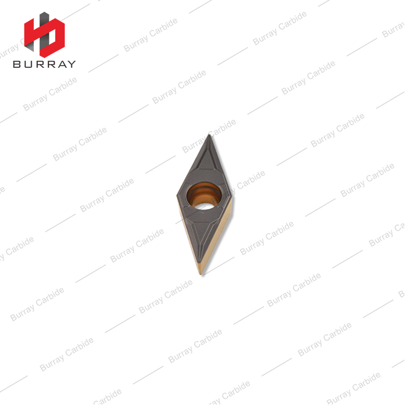 CNC Tools Turning Inserts VBMT160404-PF for Precision Machining with CVD Coating for Machining Steel and Cast Iron
