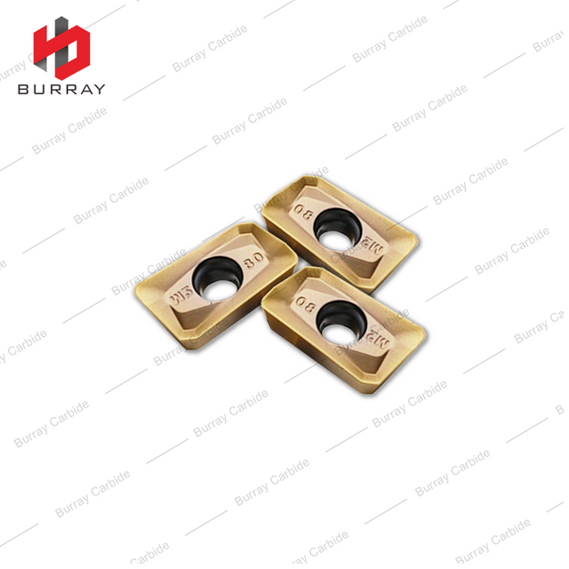 Indexable Milling Insert for CNC Machine Tools APMT1135PDER-M2 for Steel and Stainless Steel Machining with PVD Coating