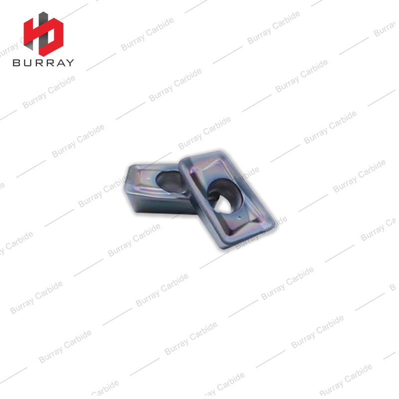 APMT1135PDER-JC Colorful High-Hardness CNC Milling Insert with PVD Coating for Stainless Steel and Steel Workpiece Machining