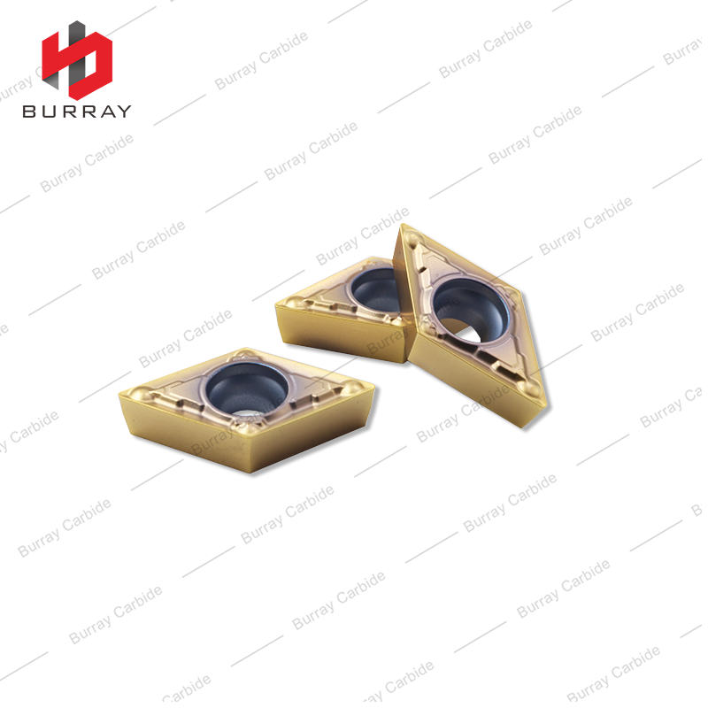 CNC Turning Parts Machinery Insert for Turning 55 Degree Angle DCMT11T304-MV Diamond Cutting Tool Carbide Inserts