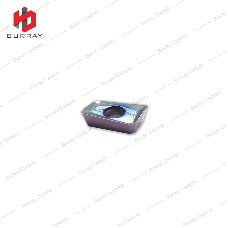 Colorful PVD Coating Apmt Carbide Milling Inserts APMT1604-M2 for Quenched Steel and High Hardness Stainless Steel
