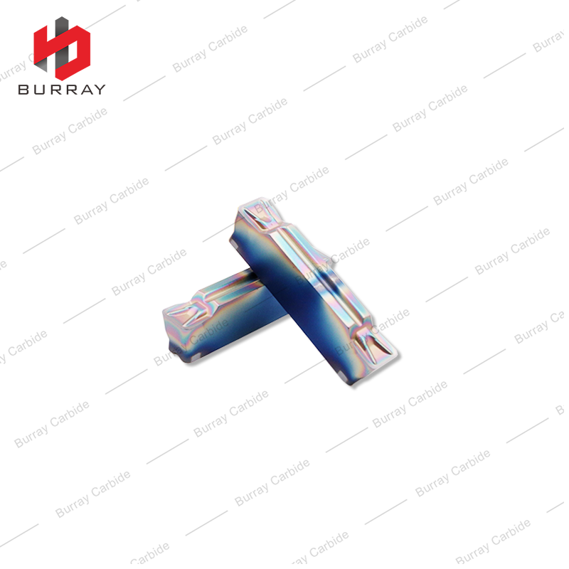 MGMN CNC Lathe Grooving Insert Colored Coated Quenched Steel MGMN500-T Titanium Alloy Turning Cutting Grooving