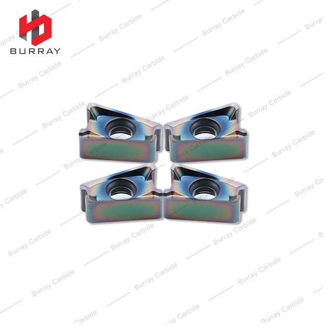 High Feed Milling Insert LNMU110408SRGE for Square Carbide Inserts Lnmu CNC Machining Indexable Cutting Tools