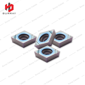 Diamond Shaped CNC Insert CCMT120404-N Positive Rake Insert for Color Quenched Steel Internal Hole Boring Tools