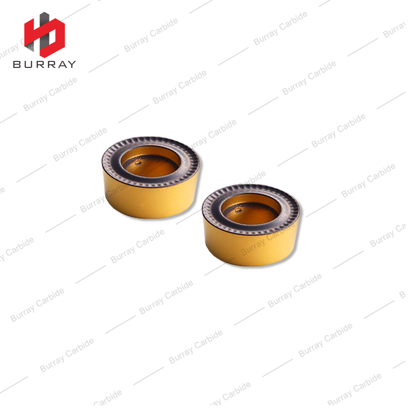 CNC Round Inserts RCMT1204MO Milling Inserts with CVD Coating for Steel and Stainless Steel