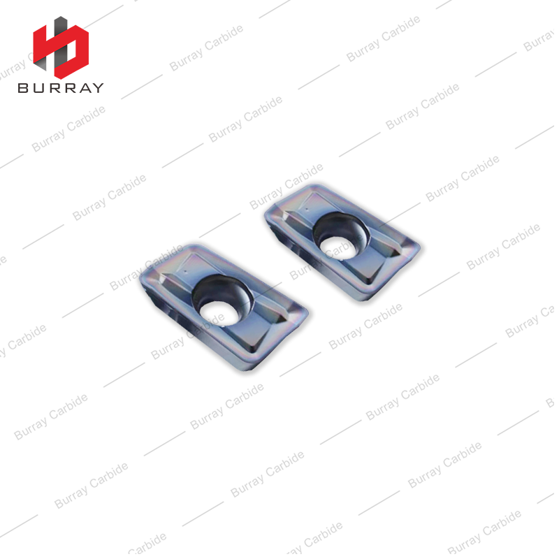 Tungsten Carbide Milling Inserts CNC Cutting Insert APMT1604PDER-JC High Hardness with Colorful PVD Coating for Steel and Stainless Steel Machining 