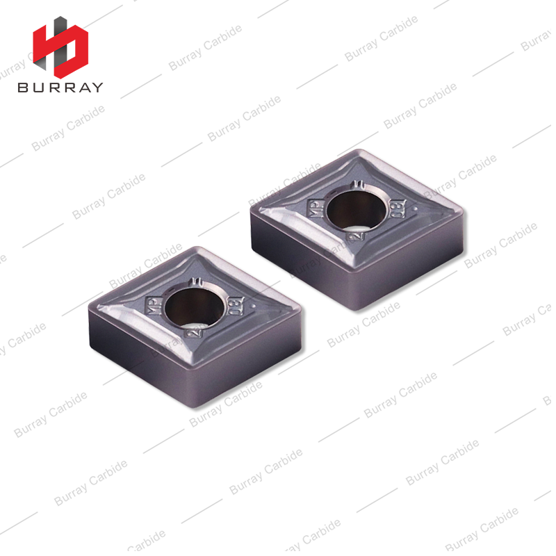 Lathe Tooling Tungsten Carbide Inserts CNMG120408-65 Hardened Steel and Stainless Steel Maching CNMG Diamond Turning Insert