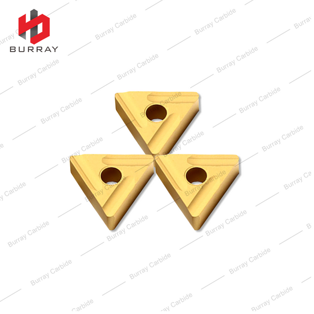 Tnmg1604 Cnc Turning Parts Machinery TNMG160408R-S Grooving Insert Rough Turning Insert with Gold CVD Coating for Steel