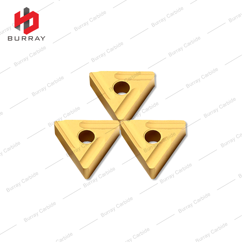 Tnmg1604 Cnc Turning Parts Machinery TNMG160408R-S Grooving Insert Rough Turning Insert with Gold CVD Coating for Steel