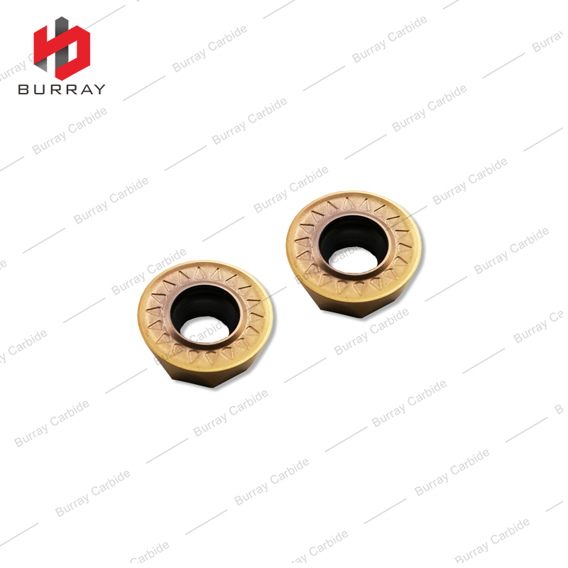 Carbide Round Milling Cutter Insert RPMT1204MO-JS for Milling Stainless Steel and Steel Workpieces