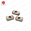 Tungsten Carbide Milling Insert LNMU030303 High Feed Milling Insert with Colored PVD Coating CNC Machining Indexable Cutting Tools