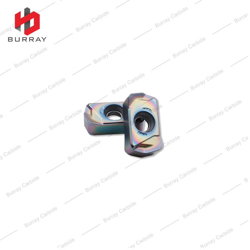 Double Sided High Feed Roughing Insert LNMG0303R-LG CNC Milling Insert Colored Coating