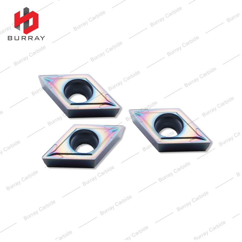 DCMT11t304 11T308-MS CNC Carbide Turning Insert DCMT with PVD Coating for Quenched Steel