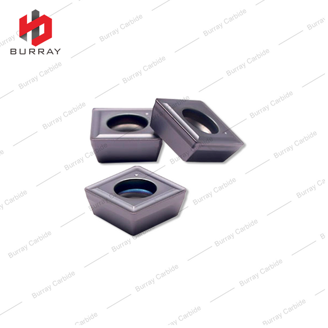 Tungsten Carbide Insert Shallow Hole Drill SPMG Carbide Inserts Cnc Drill Bits SPMG110408-DG with PVD Coated for Steel and Stainless Steel Materials