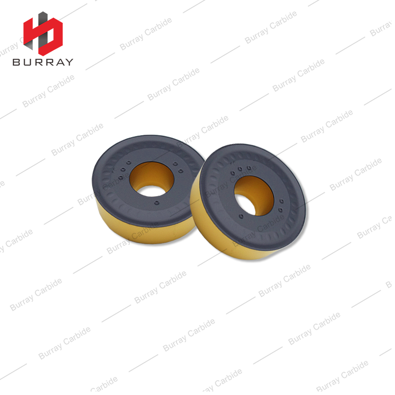 CNC Cutting Tools RCMX Round Milling Inserts RCMX3209MO Tungsten Carbide Turning Inserts for Heavy-Duty Railway Wheels Machining