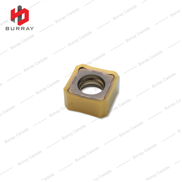 Carbide Inserts SNMU1206ANN-M PVD Coated Double Sided Face Shoulder Milling for Carbon Steel and Mold Steel