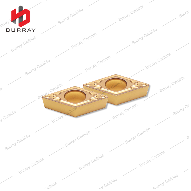 CNC Lathe Tool Tungsten Carbide Insert DCMT11T304-HQ with CVD Coating for Fine Machining and Medium Cutting of Steel
