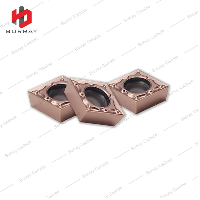 Carbide Inserts for CNC Turning Inserts CCMT09T304-73 Positive 80° Rhombic Inserts for Steels and Stainless Steels