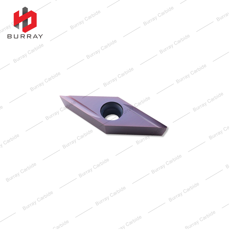 35 Degree Diamond Insert VBGT160402R-Y CNC Cutting Finishing Turning Insert for Metal Insert for Steel Stainless