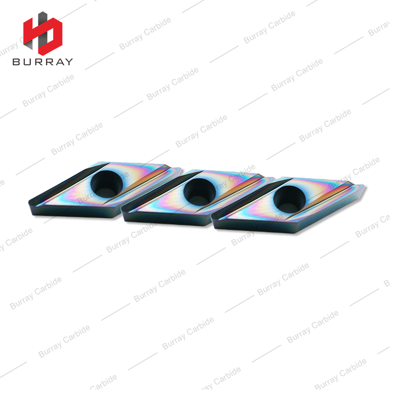 VBGT CNC Finishing Turning Inserts VBGT160402R-Y with PVD Coating for Machining Quenched Steel