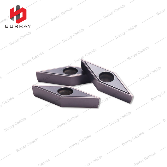 CNC Cutting Tools Precision Turning Inserts VBMT160404-67 Internal Boring Insert with PVD Coated