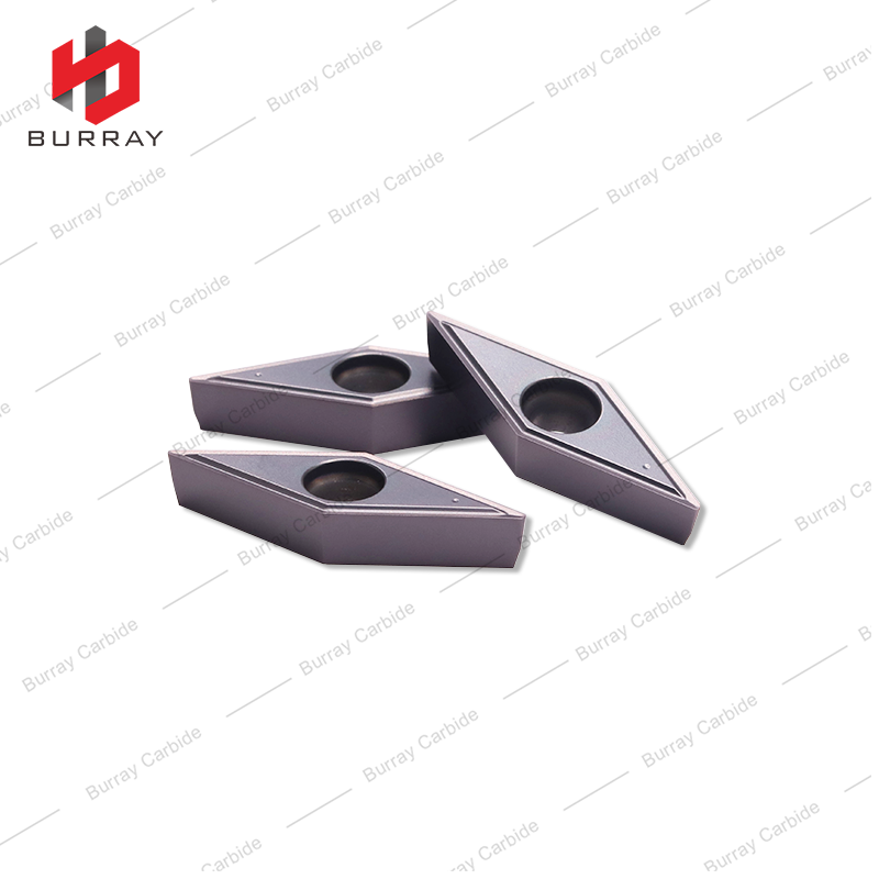 CNC Cutting Tools Precision Turning Inserts VBMT160404-67 Internal Boring Insert with PVD Coated