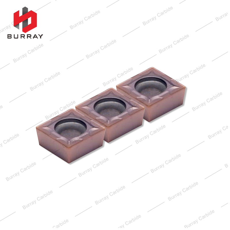 SCMT CNC Turning Insert SCMT09T304-TF Carbide Square Boring Inserts with PVD Coated for Steel and Stainless Steel 