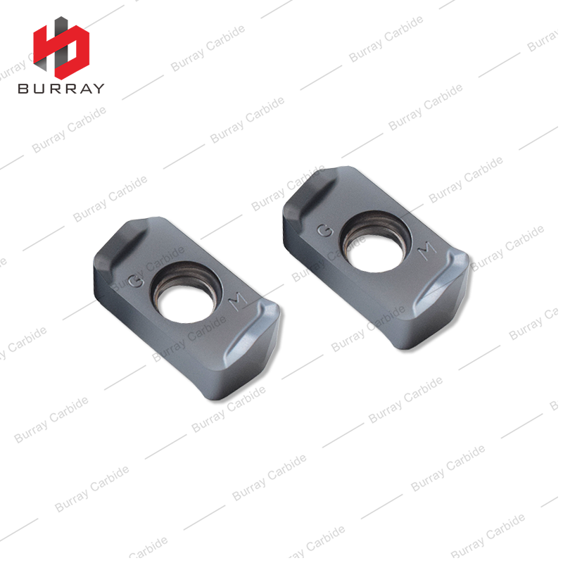 CNC Turning Tools LOGU030310ER-GM High Feed Carbide Milling Inserts with PVD Coating