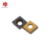 CCMT09T308-PM High Quality Carbide Inserts CNC Turning Tool Lathe Cutter Tools with Yellow Black Bi-color CVD Coating