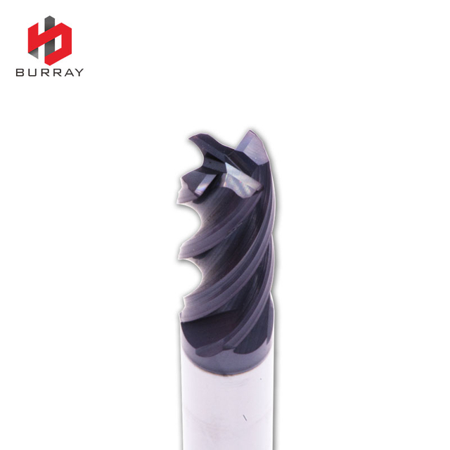BX4H 4-Flutes End Mills Suitable for Processing Hardened Steel