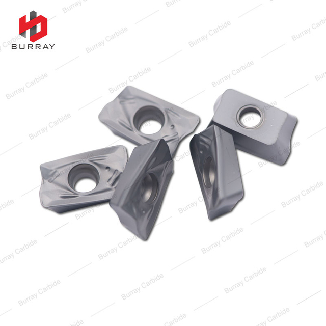 R390-11T308M-PM PVD AlTiCrN Coating Tungsten Carbide Face Milling Inserts for Medium Processing