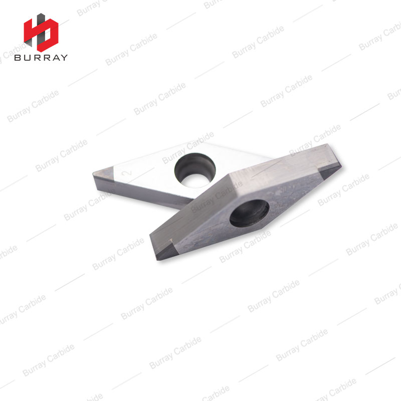 VBGW160404 PCD Diamond Inserts PCD Inserts for Aluminum Processing