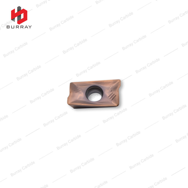 R390-11T308M-PM Milling Insert External Milling Tools with Bronze PVD Coating