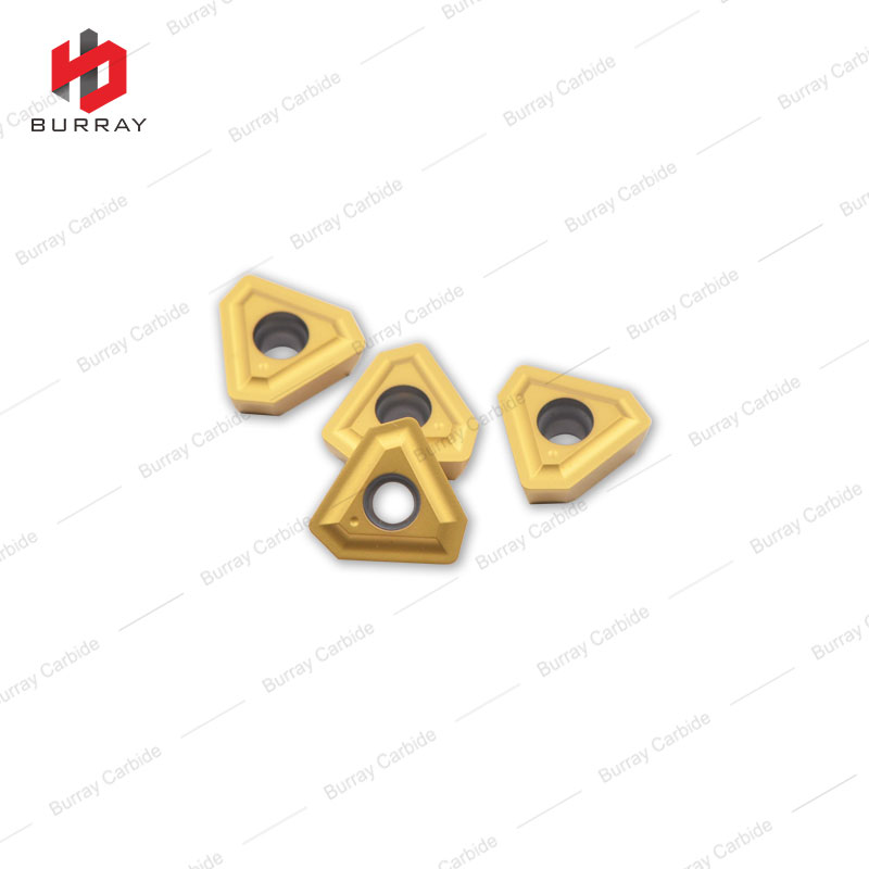 TPGX1403R-G Carbide CNC Indexable Face Milling Inserts PVD Coating