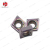 PVD Coated CCMT060204-SM Carbide Turning Inserts for Superalloys with High Hardness for Semi Finishing and Finishing