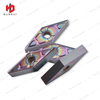 VNMG160408-TF 35 Angle Rhombic Carbide Turning Insert High Hardness with PVD Coating for Steel and Stainless Steel