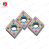 CNMG120404-TF High Hardness 80 angle Rhombic Inserts for Steel, superalloy and Stainless Steel with PVD Coating