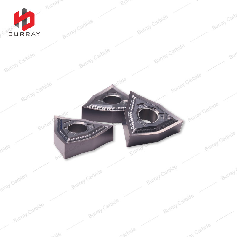WNMG080402-MS High Performance Tungsten Carbide Turning Insert with PVD Coating
