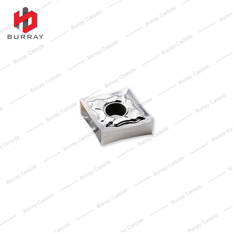Rhombic CNC Turning Tool CNMG120404-LH with CVD Coated Turning Insert for Aluminum Machining