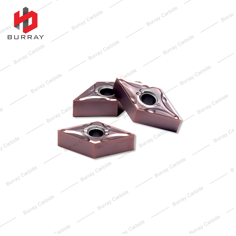 CNC Rhombic Turning Inserts DNMG150604/08/12-SL for Processing Steel and Stainless Steel with PVD Coated