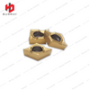 CNC Insert Rhombic Turning Insert CCGT with PVD Coated Finish Turning Insert CCGT060201-YL for Steel and Stainless Steel 